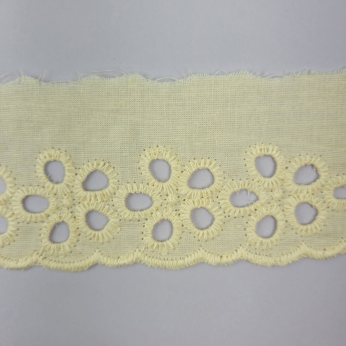 BI 228 - BORDADO INGLÊS OFF WHITE - PREÇO POR PACOTE BI 228 - BORDADO INGLÊS OFF WHITE - PREÇO POR PACOTE