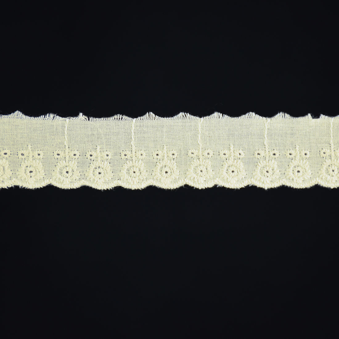 BI 211 - BORDADO INGLÊS OFF WHITE - PREÇO POR PACOTE BI 211 - BORDADO INGLÊS OFF WHITE - PREÇO POR PACOTE