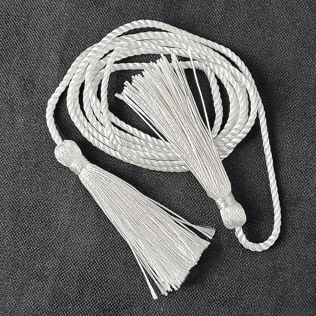 8050 TASSEL - CORDA DUPLO BRANCO 8050 TASSEL - CORDA DUPLO BRANCO