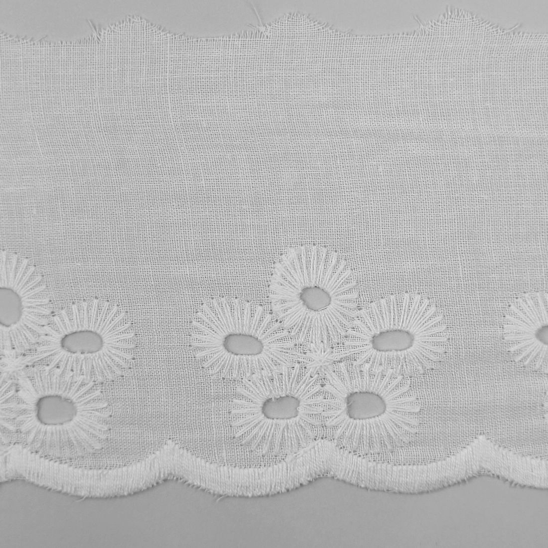 BI 212 - BORDADO INGLÊS BRANCO - PREÇO POR PACOTE BI 212 - BORDADO INGLÊS BRANCO - PREÇO POR PACOTE