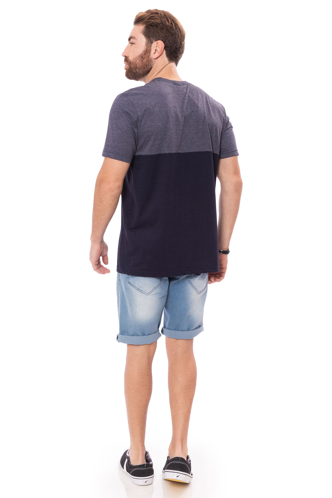 Camiseta Masculina com Recortes Don´t