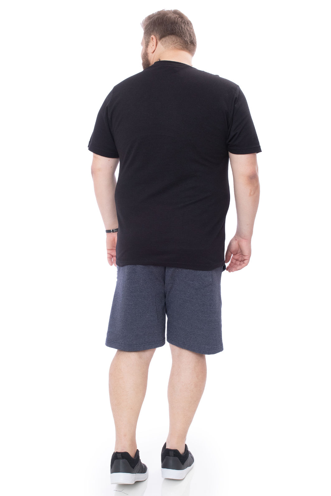 Bermuda Plus Size em Moletom Bermuda Plus Size em Moletom