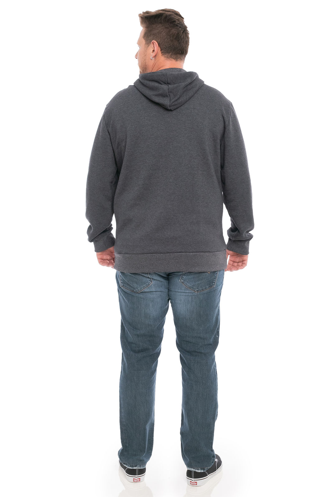 Jaqueta Masculina em Moletom com Recortes Jaqueta Masculina em Moletom com Recortes