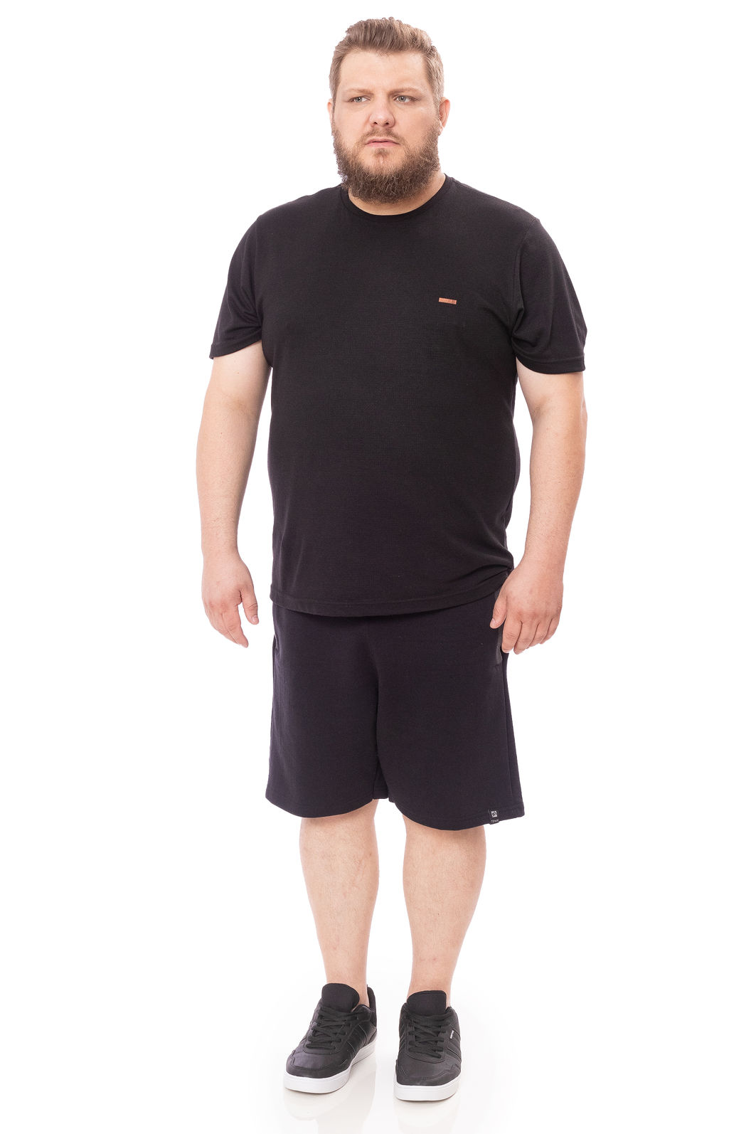 Bermuda Plus Size em Moletom Bermuda Plus Size em Moletom