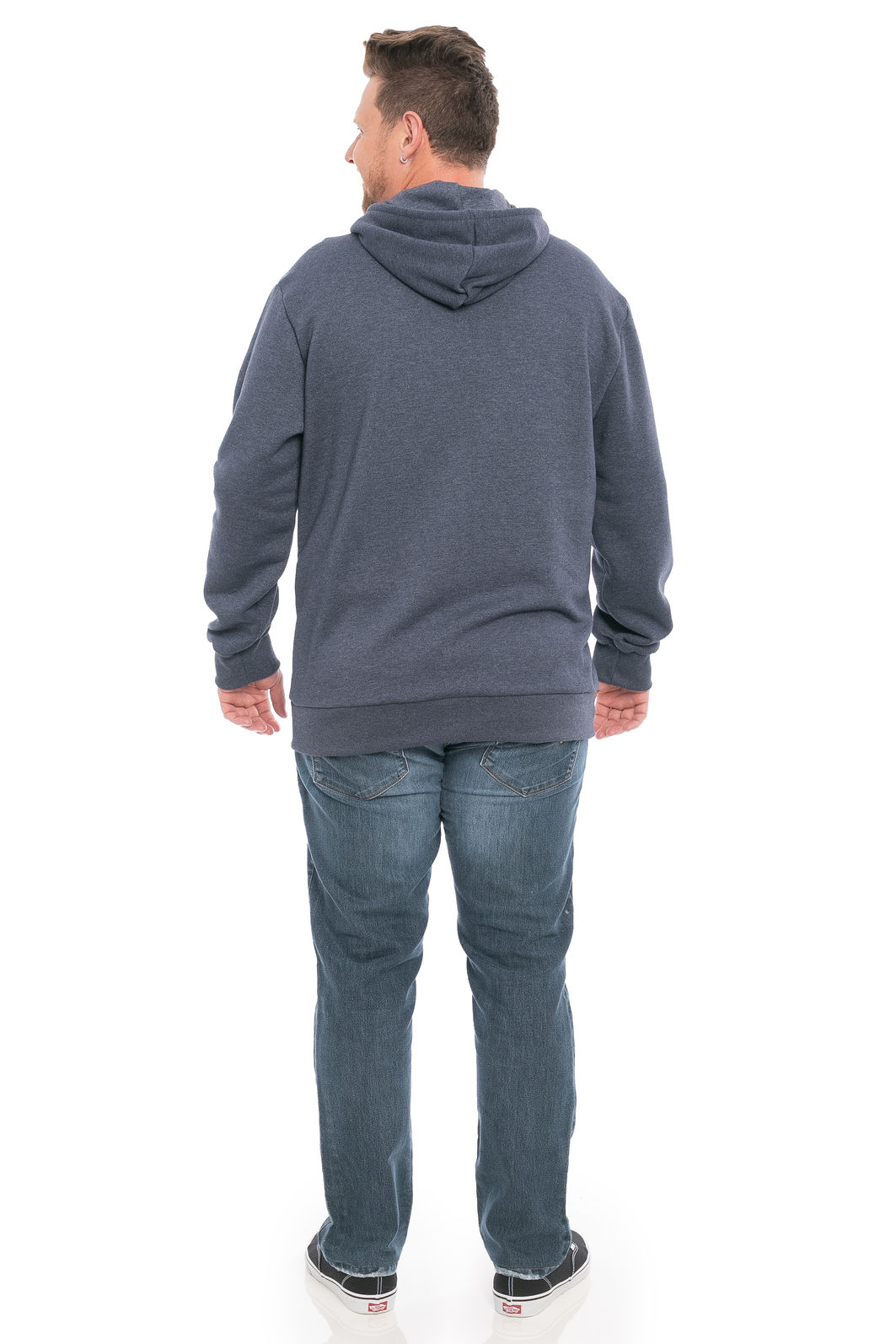 Jaqueta Masculina em Moletom com Recortes Jaqueta Masculina em Moletom com Recortes