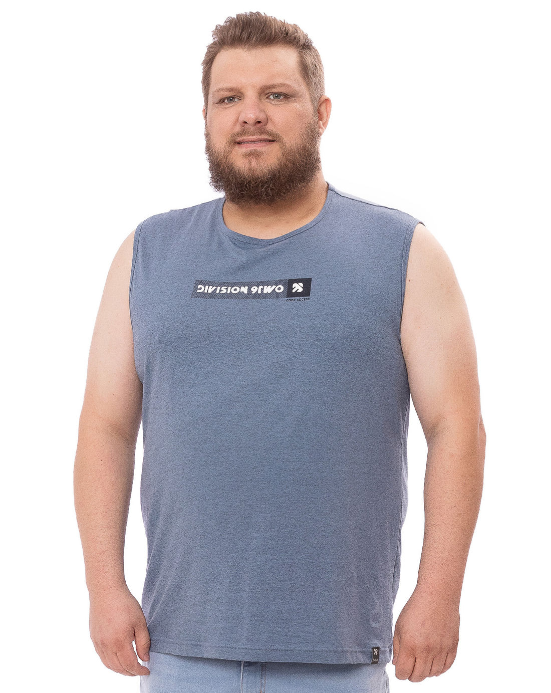Regata Masculina Plus Size Division Regata Masculina Plus Size Division