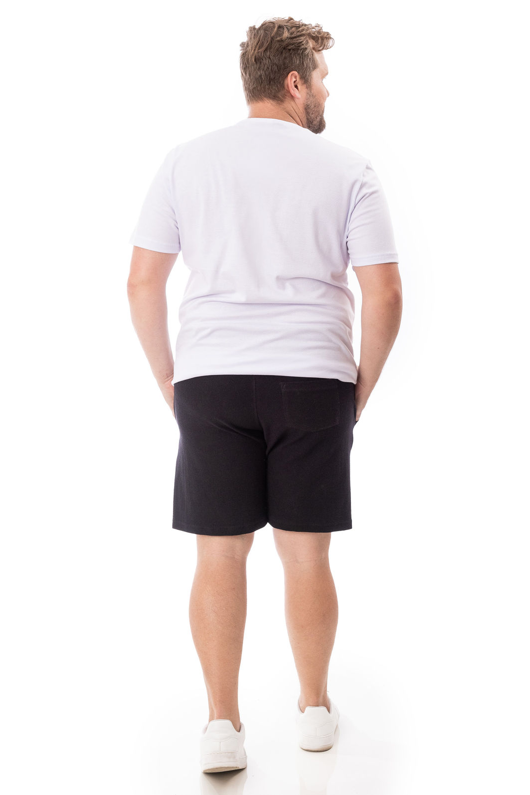 Bermuda masculina em Moletom Plus Size Bermuda masculina em Moletom Plus Size