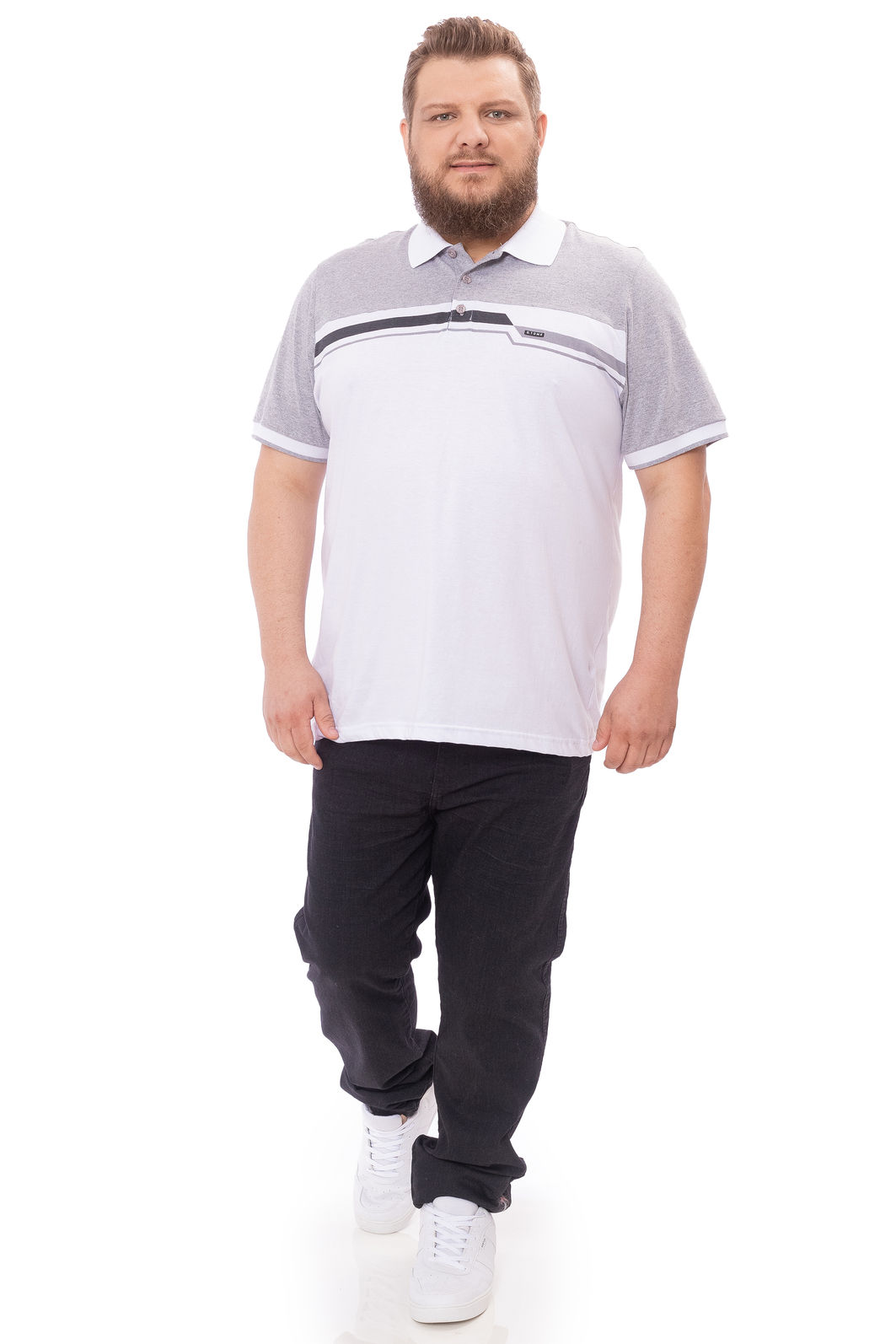 Polo Plus Size Listras Polo Plus Size Listras