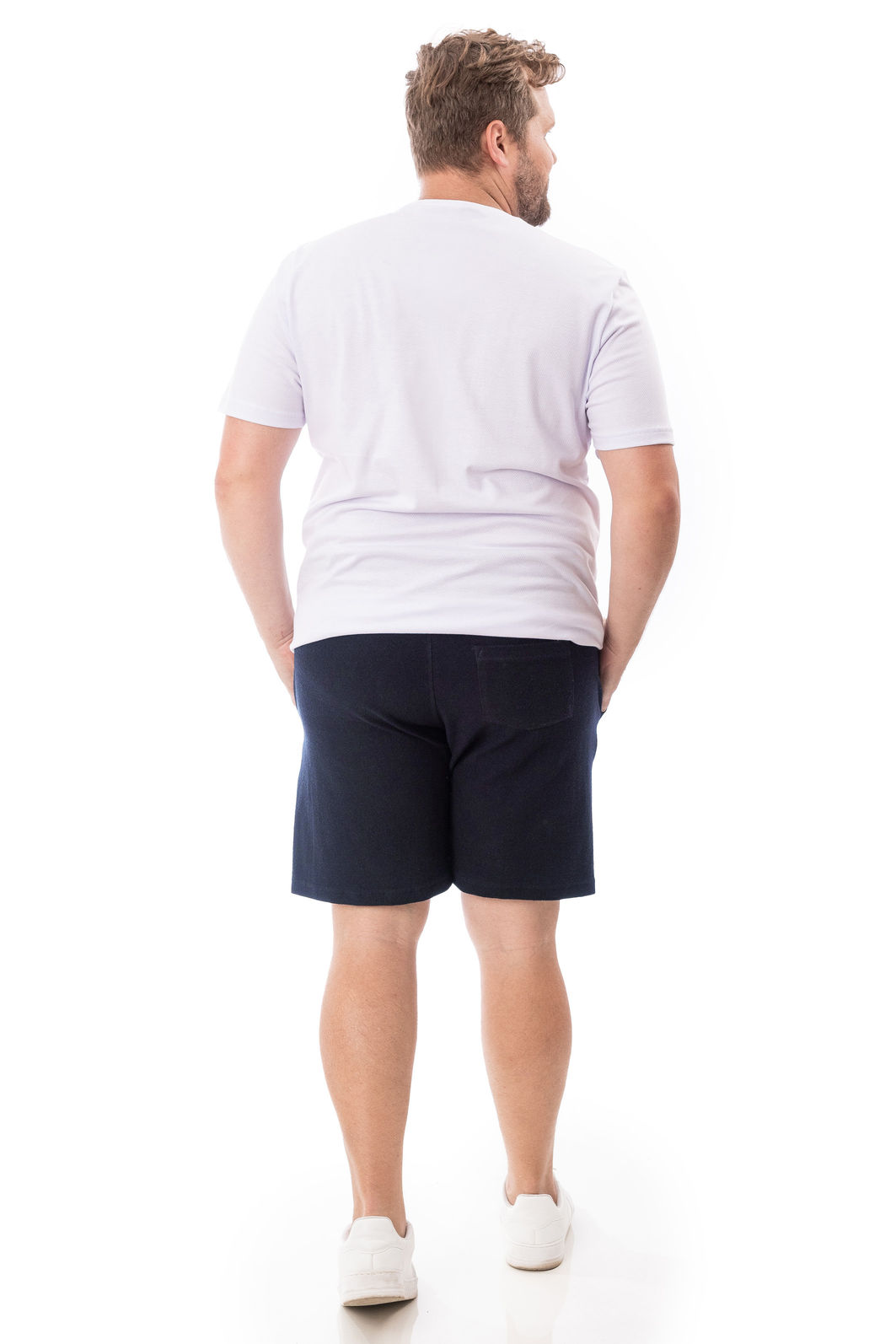 Bermuda masculina em Moletom Plus Size Bermuda masculina em Moletom Plus Size