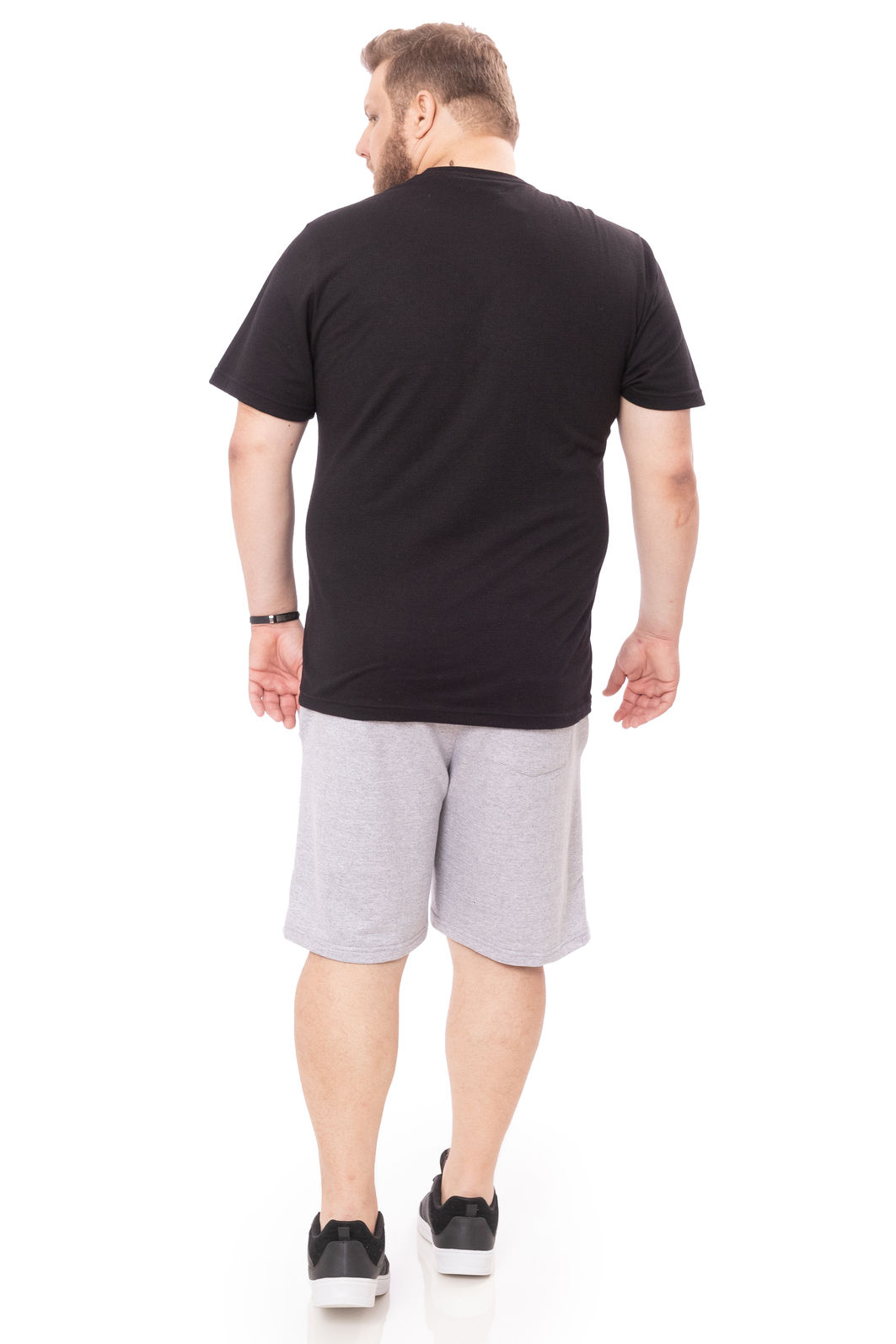 Bermuda Plus Size em Moletom Bermuda Plus Size em Moletom