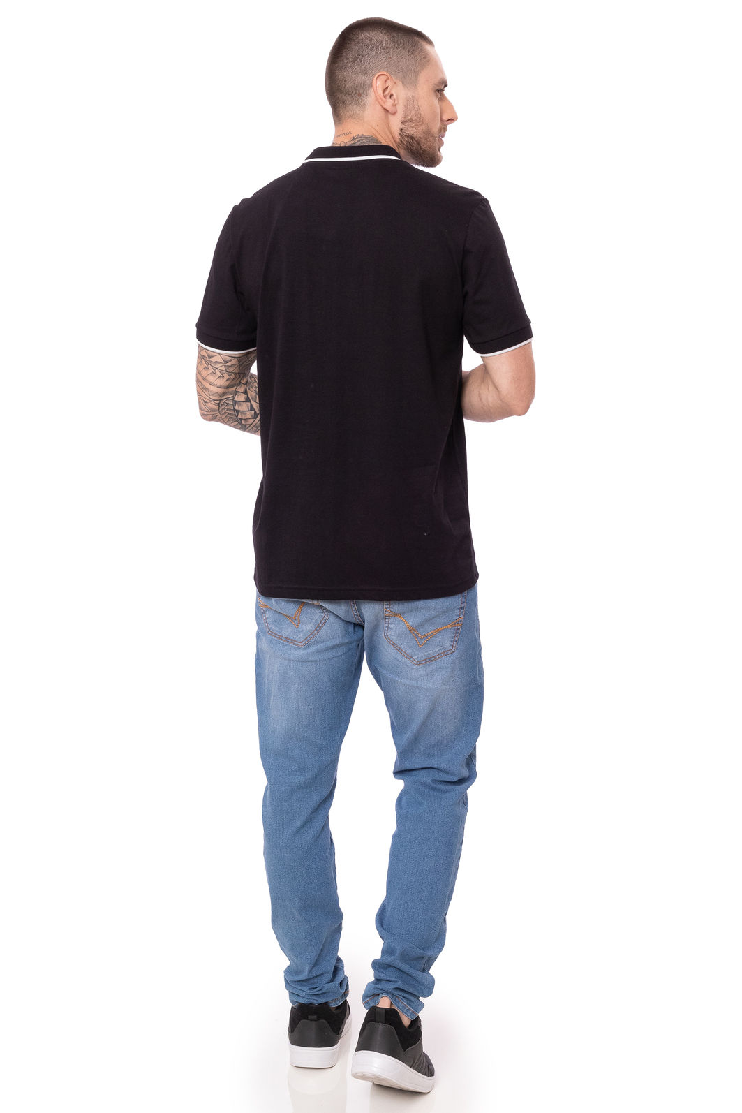 Polo Masculina BG Listras Polo Masculina BG Listras