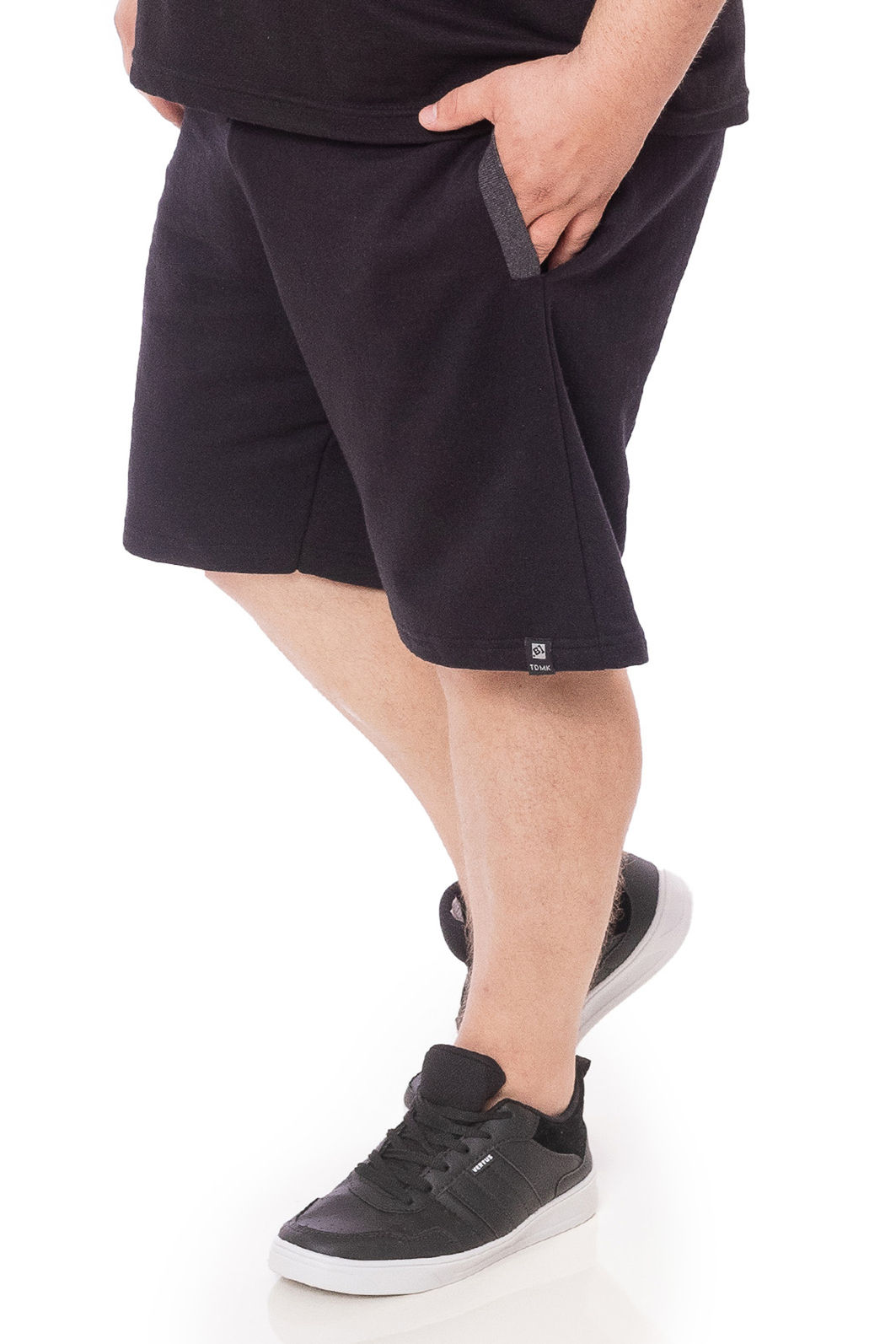 Bermuda Plus Size em Moletom Bermuda Plus Size em Moletom