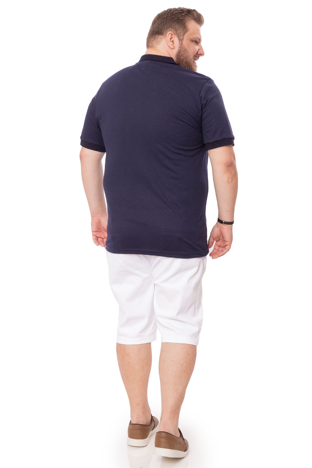 Polo Básica Plus Size Masculina Polo Básica Plus Size Masculina