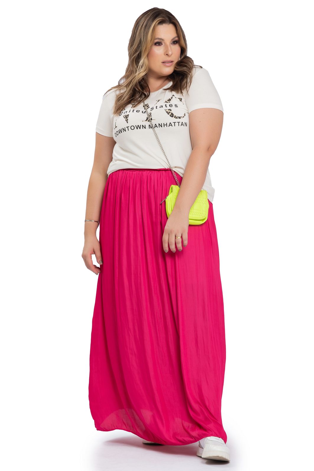 Saia feminina plus size cheap