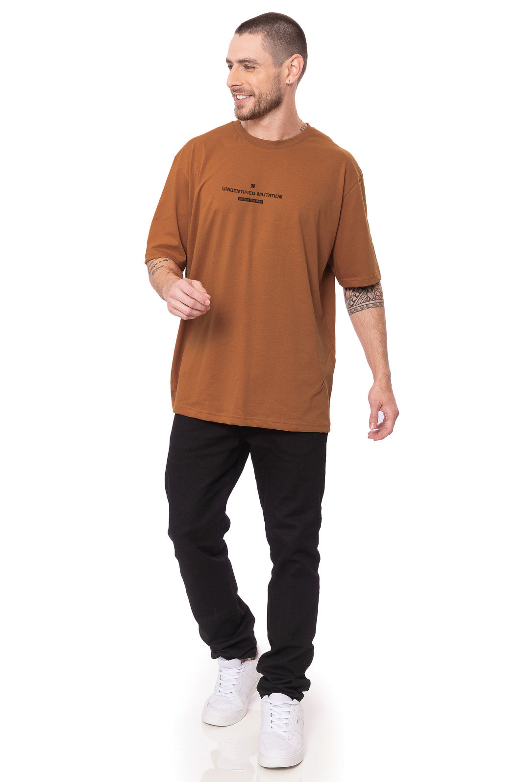 Camiseta oversized Restart Your Mind