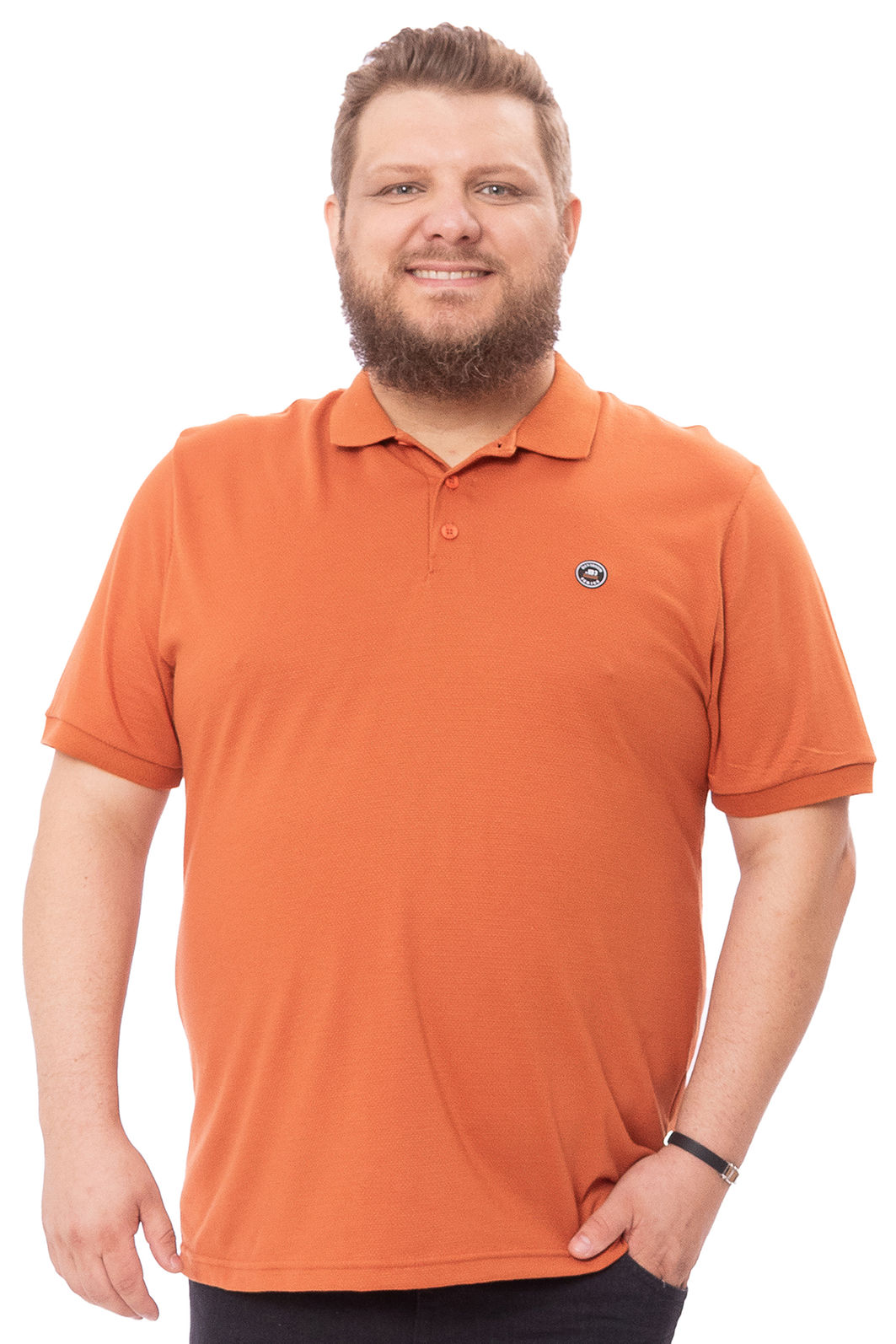 Polo Básica Plus Size Masculina Polo Básica Plus Size Masculina