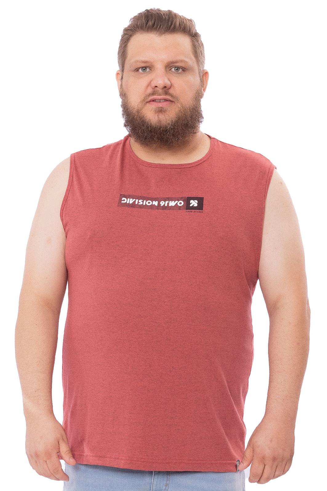 Regata Masculina Plus Size Division Regata Masculina Plus Size Division