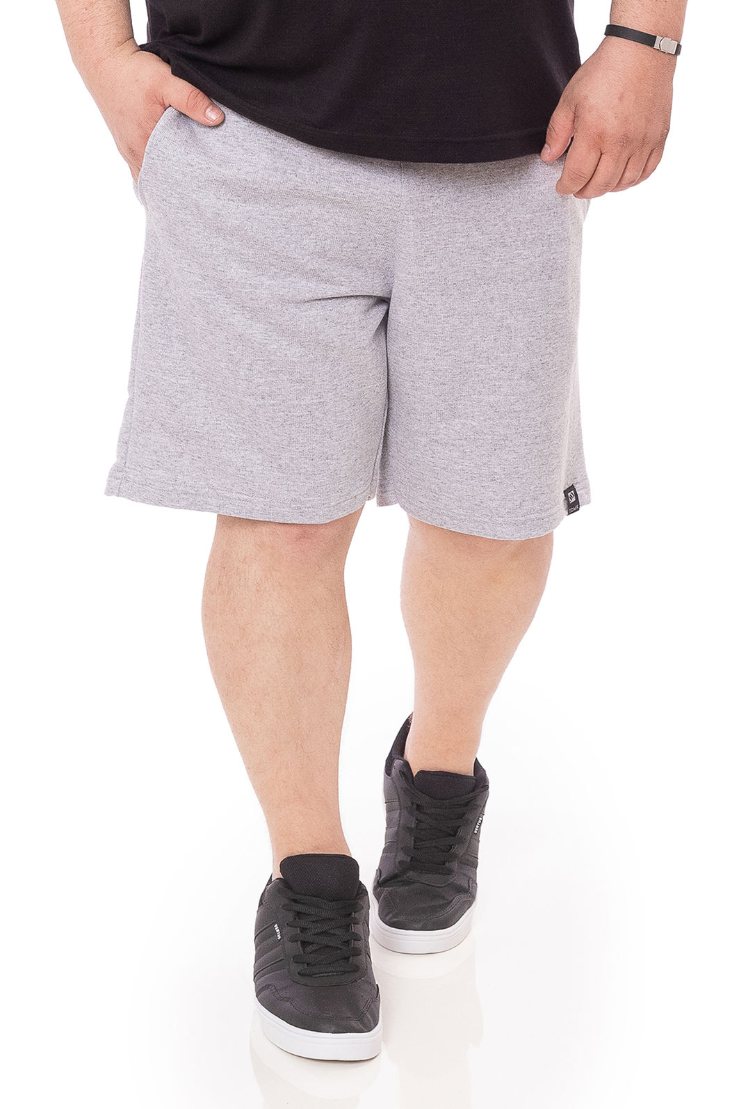 Bermuda Plus Size em Moletom Bermuda Plus Size em Moletom