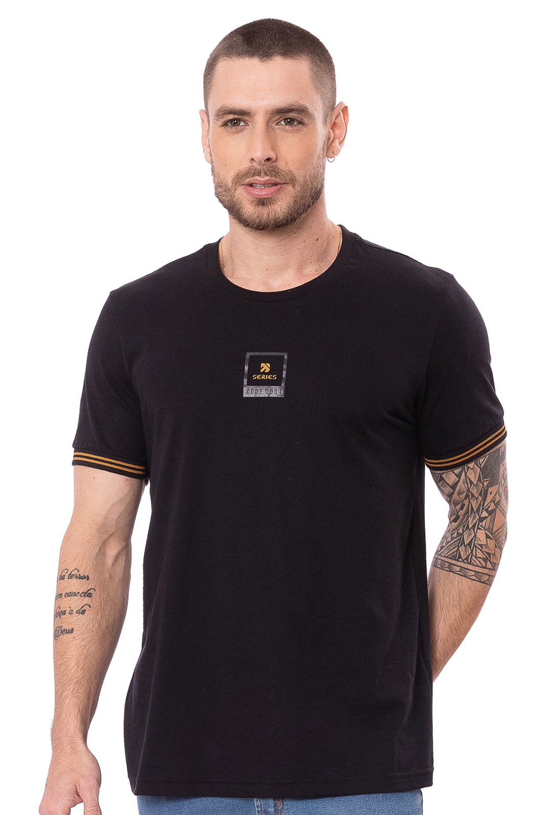 Camiseta Masculina Series Minimalista Camiseta Masculina Series Minimalista