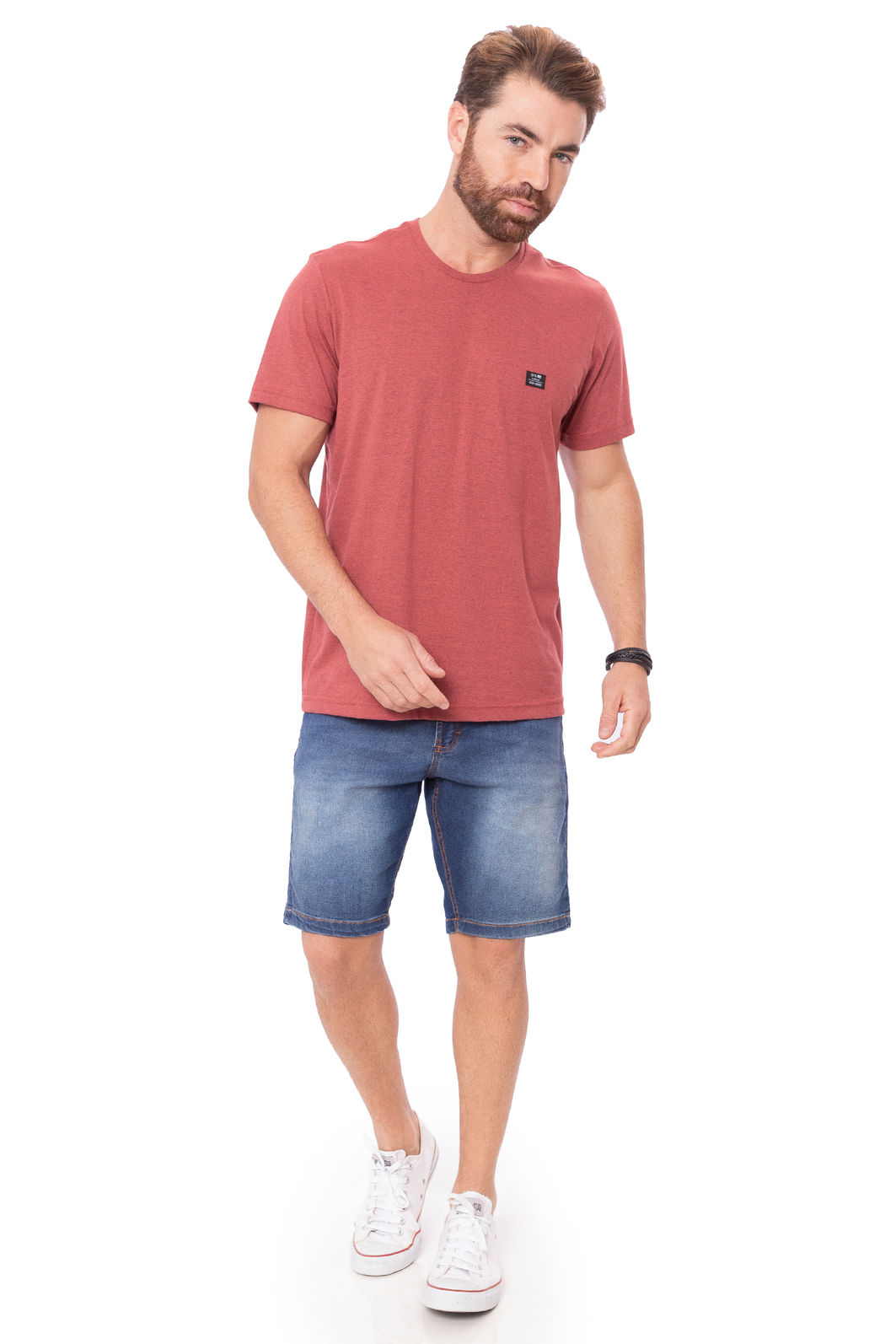 Camiseta Básica Masculina Camiseta Básica Masculina