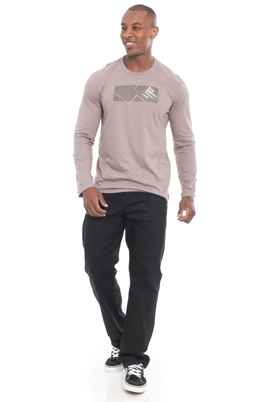 Camiseta Manga Longa Masculina Camiseta Manga Longa Masculina