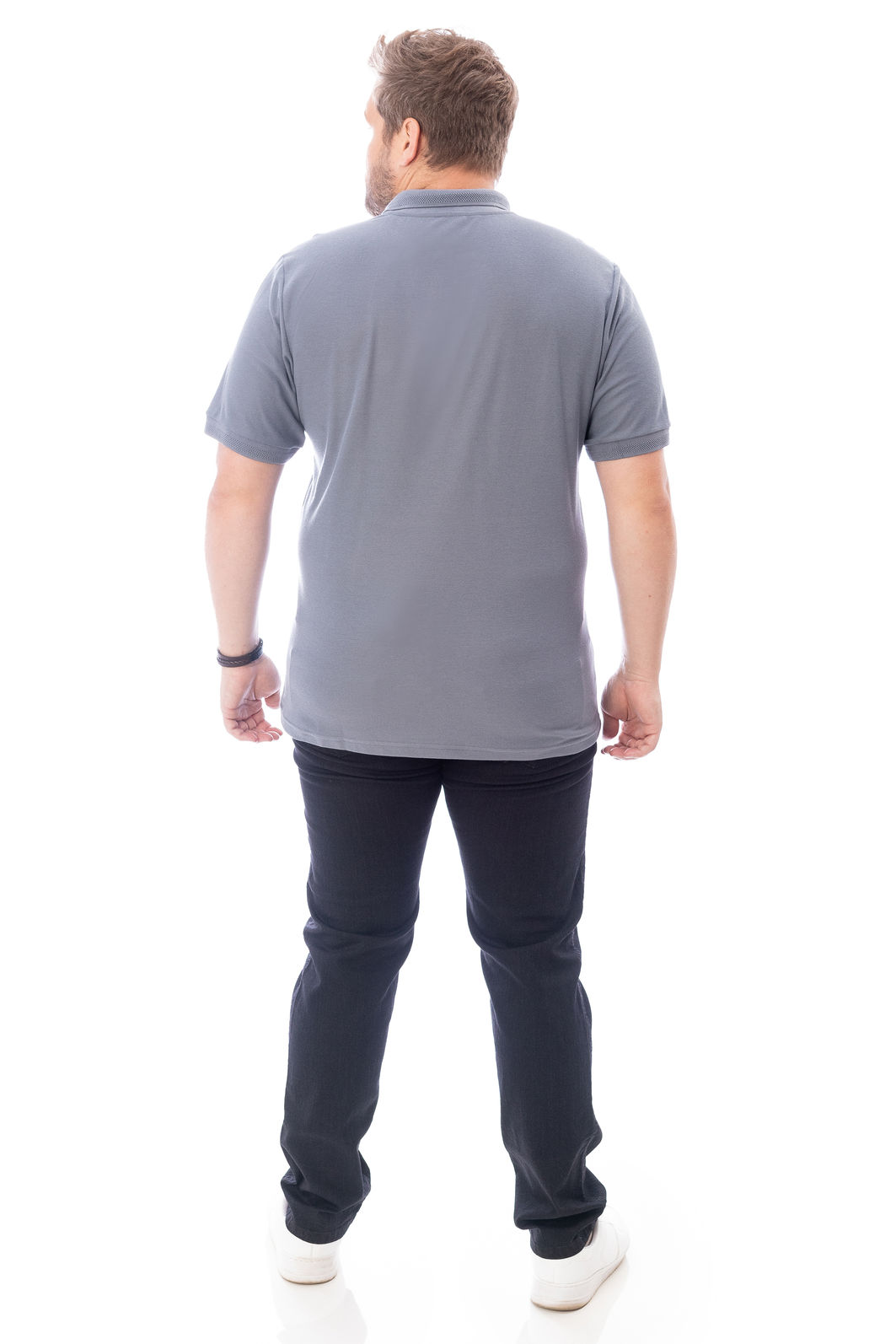 Polo Masculina Plus Size Basica Polo Masculina Plus Size Basica