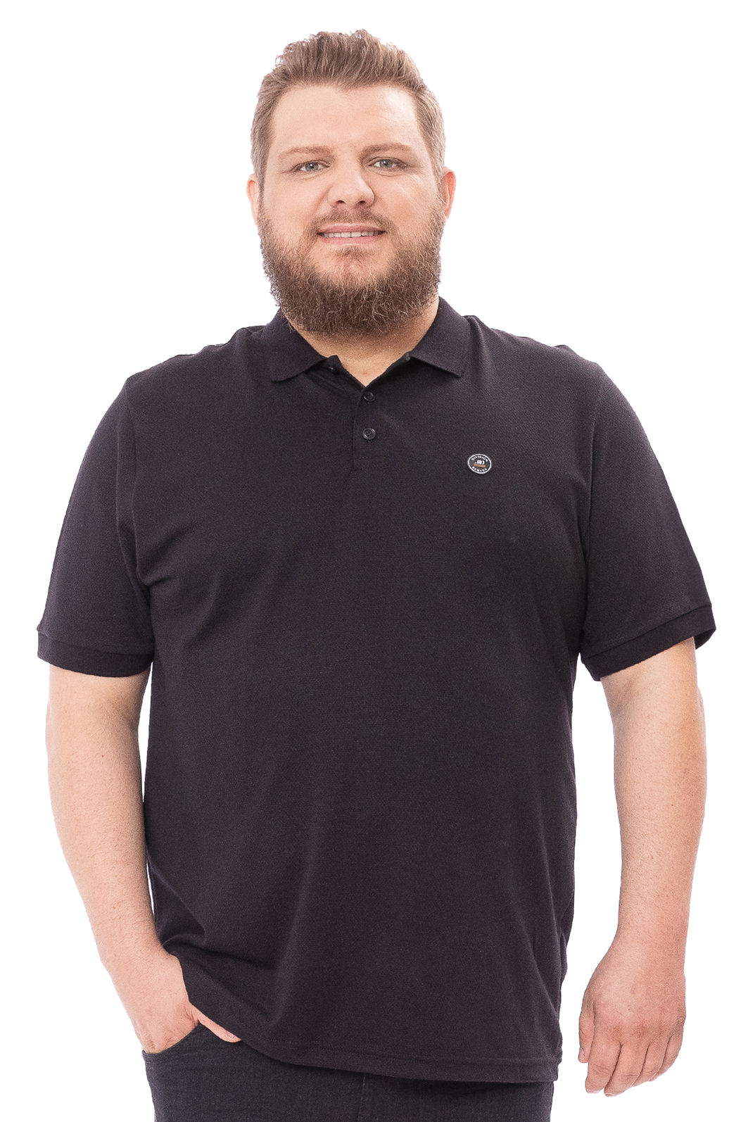 Polo Básica Plus Size Masculina Polo Básica Plus Size Masculina