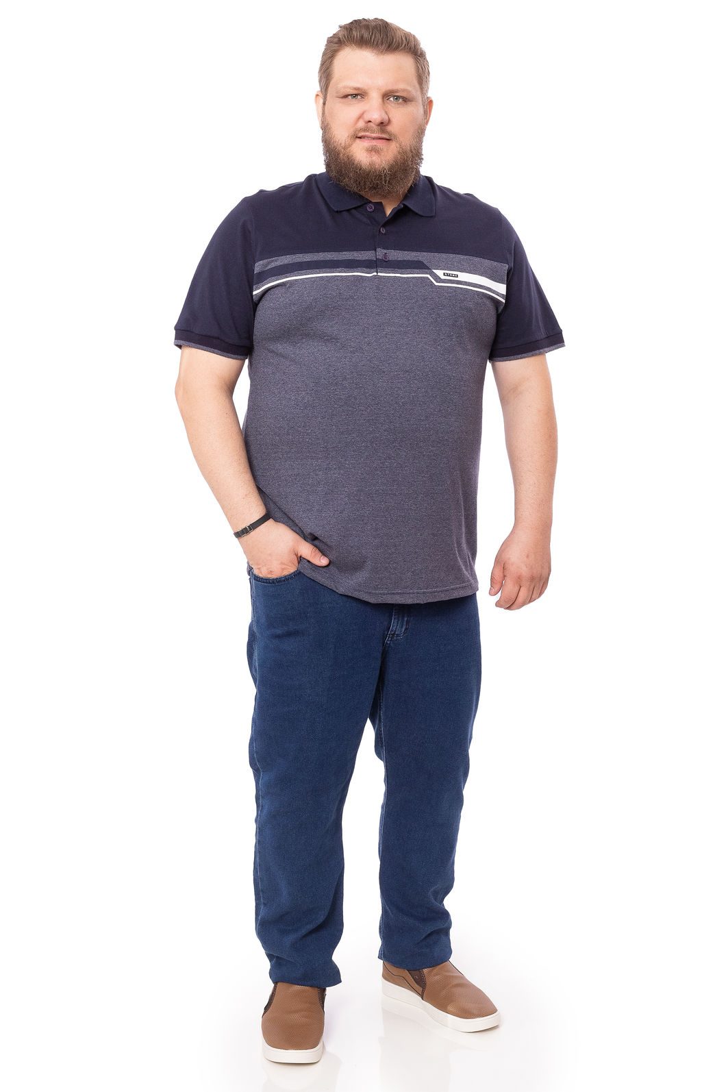 Polo Plus Size Listras Polo Plus Size Listras