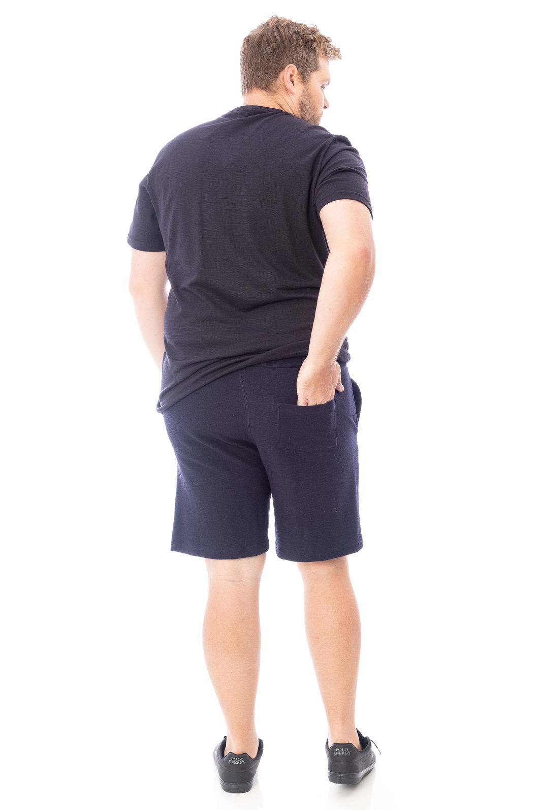 Bermuda Masculina  Plus Size em Moletom Bermuda Masculina  Plus Size em Moletom