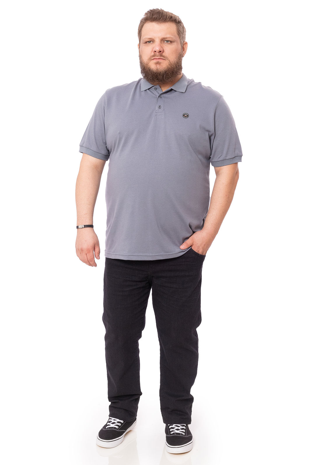 Polo Básica Plus Size Masculina Polo Básica Plus Size Masculina