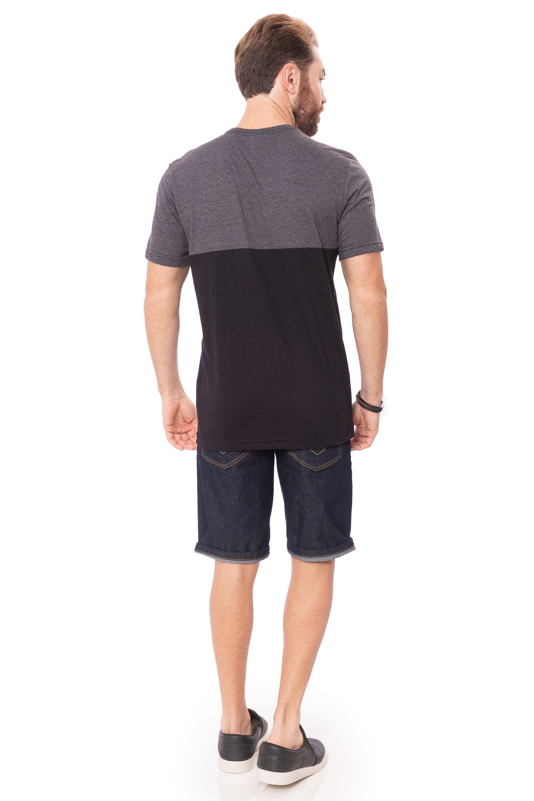 Camiseta Masculina com Recortes Don´t