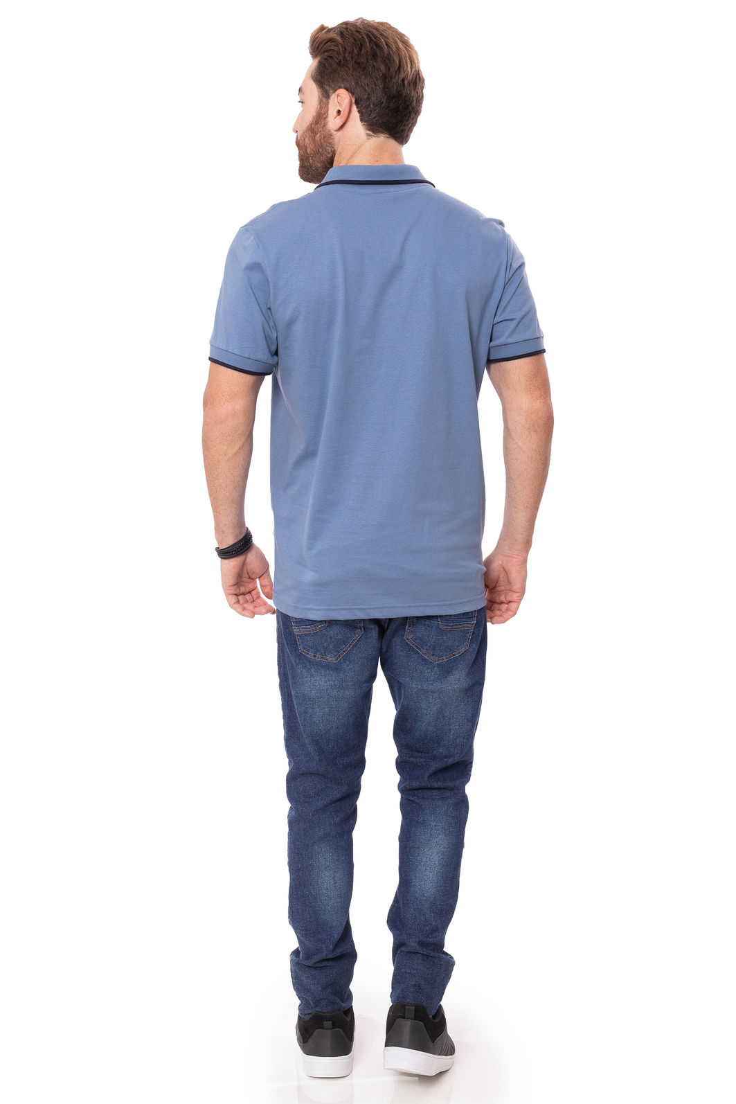 Polo Masculina BG Listras Polo Masculina BG Listras