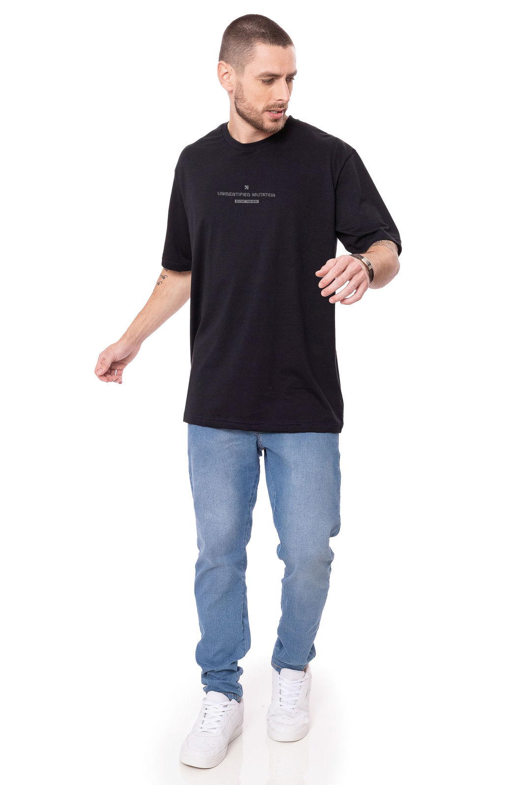 Camiseta oversized Restart Your Mind