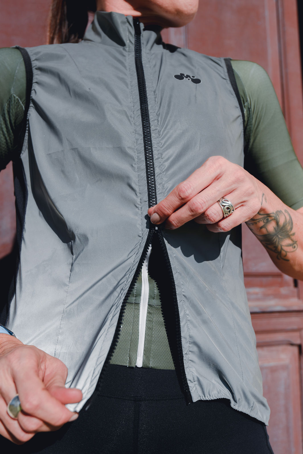 Colete Corta Vento Feminino Exclusiv Refletivo Colete Corta Vento Feminino Exclusiv Refletivo