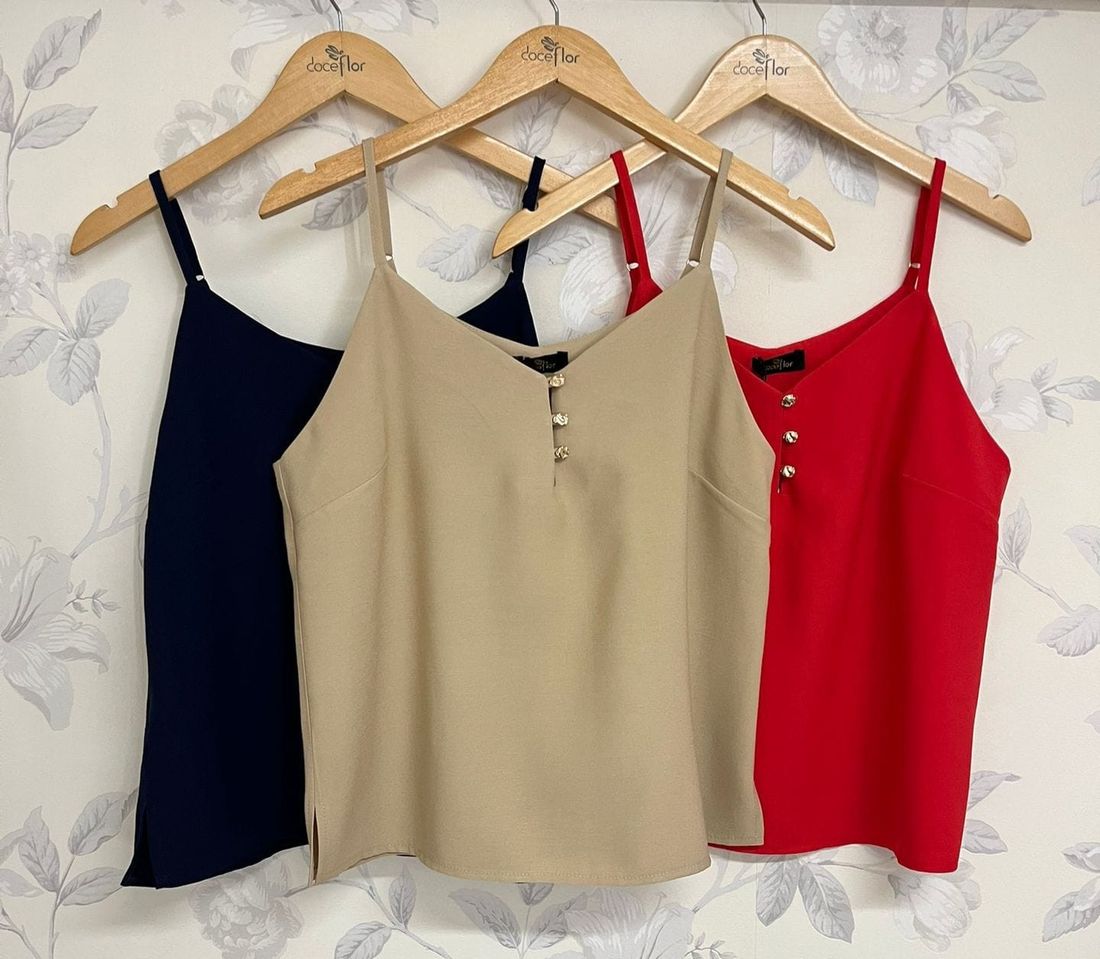 Regata Botões - Doce Flor