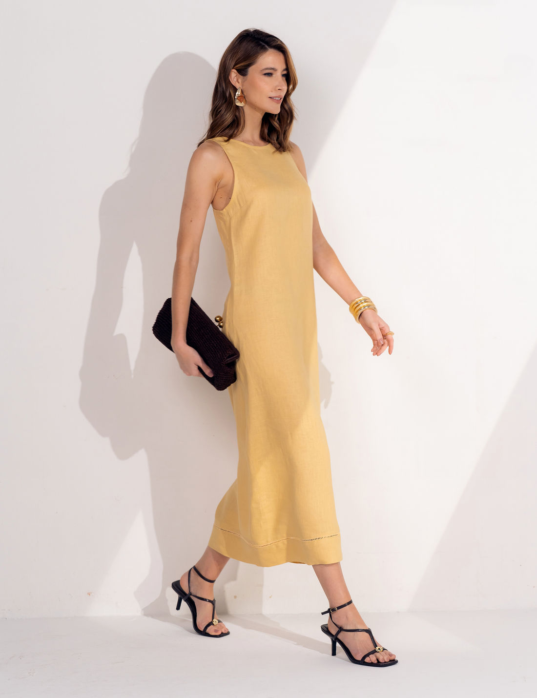 Vestido Mariah Linho - Unique Chic Vestido Mariah Linho - Unique Chic