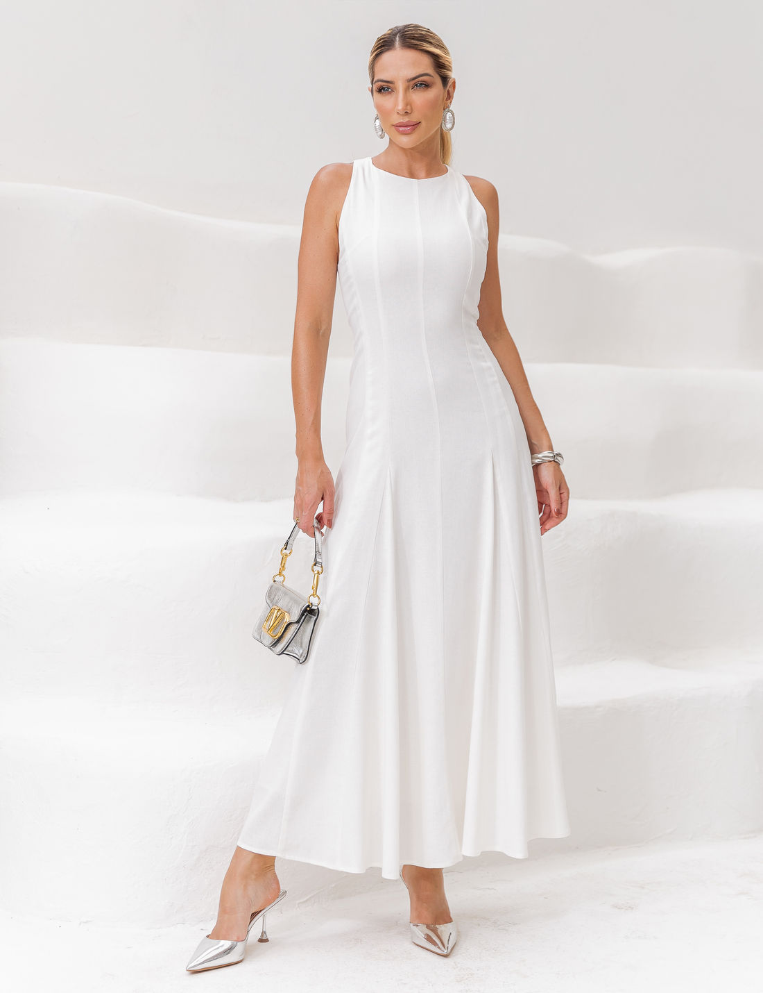 Vestido Laura Viscolinho - Unique Chic Vestido Laura Viscolinho - Unique Chic