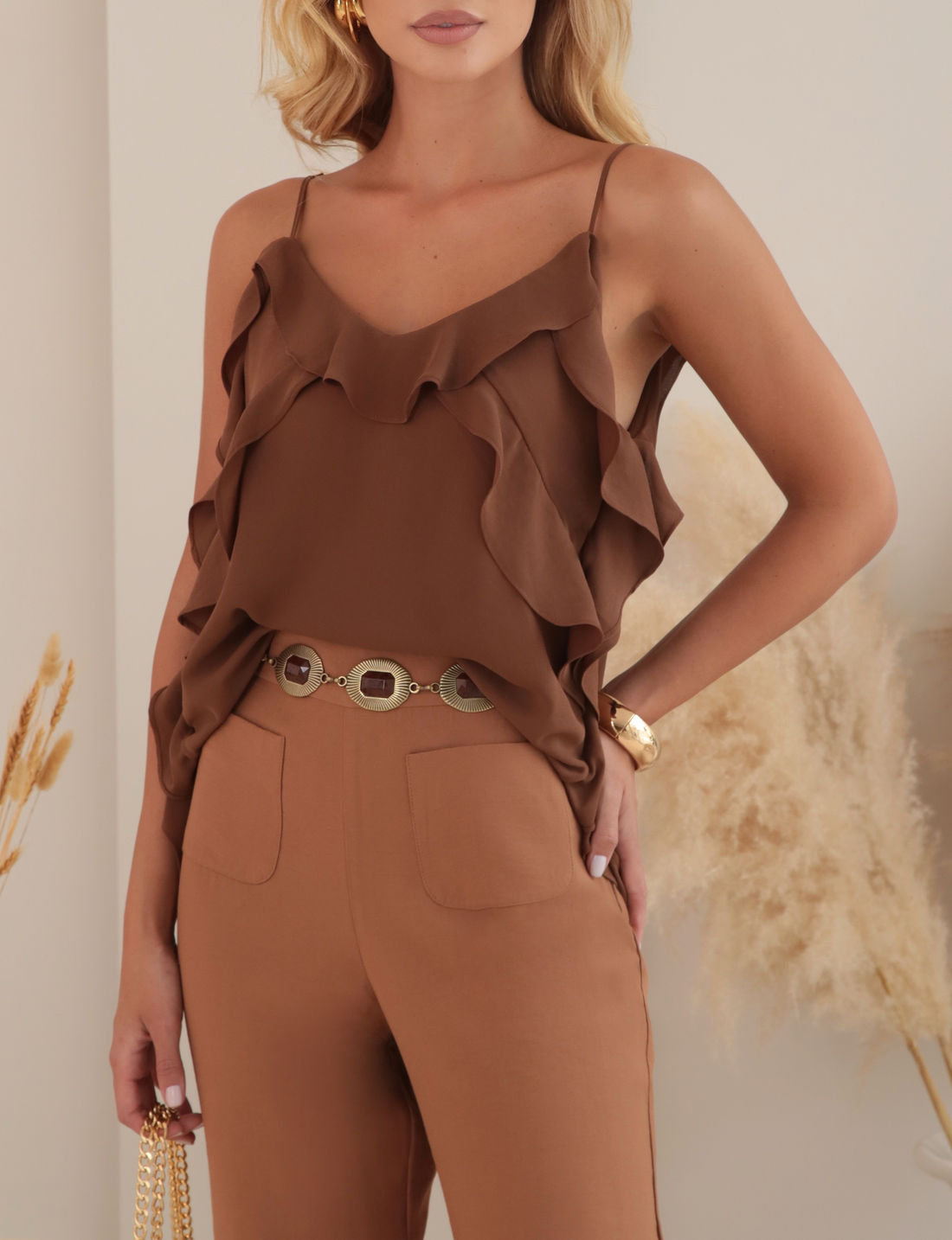 Regata de Alça Jabots - Doce Flor