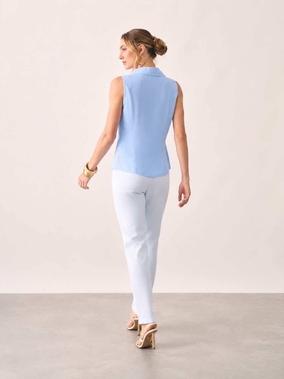 Calça Alfaiataria Pregas com Bolso - Milalai Calça Alfaiataria Pregas com Bolso - Milalai