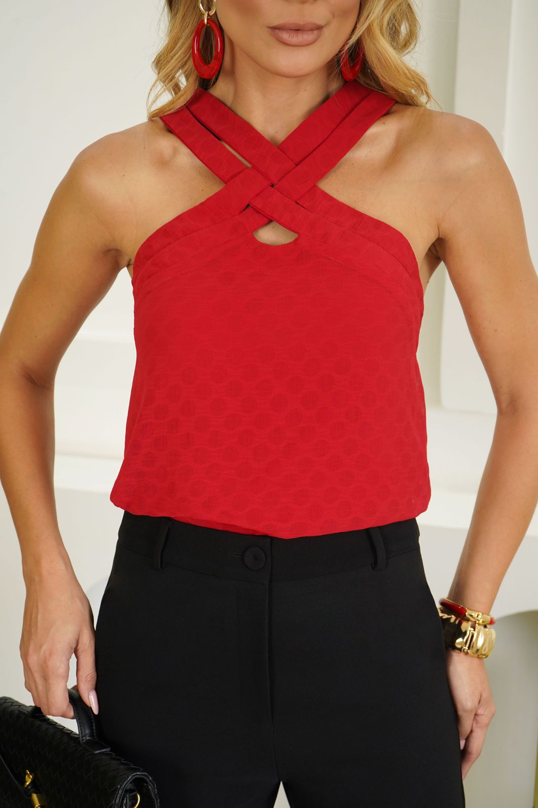 Regata Halter Cruzado - Donna Ritz Regata Halter Cruzado - Donna Ritz