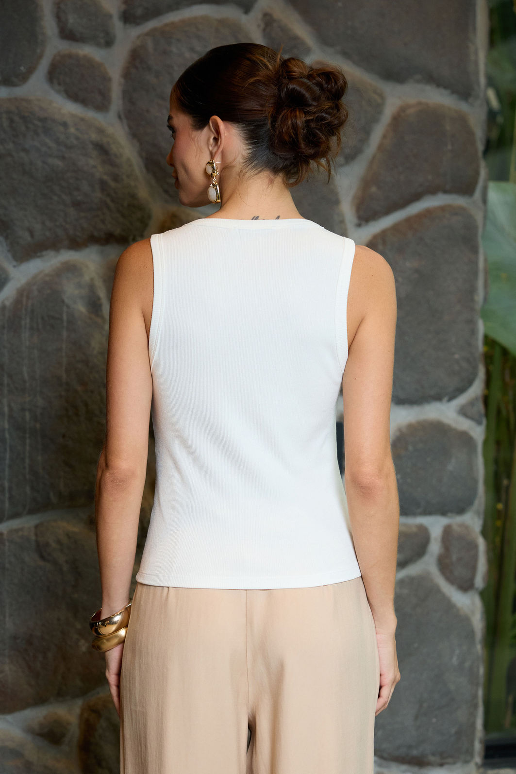 Regata Manuela Malha Ribana - Unique Chic Regata Manuela Malha Ribana - Unique Chic