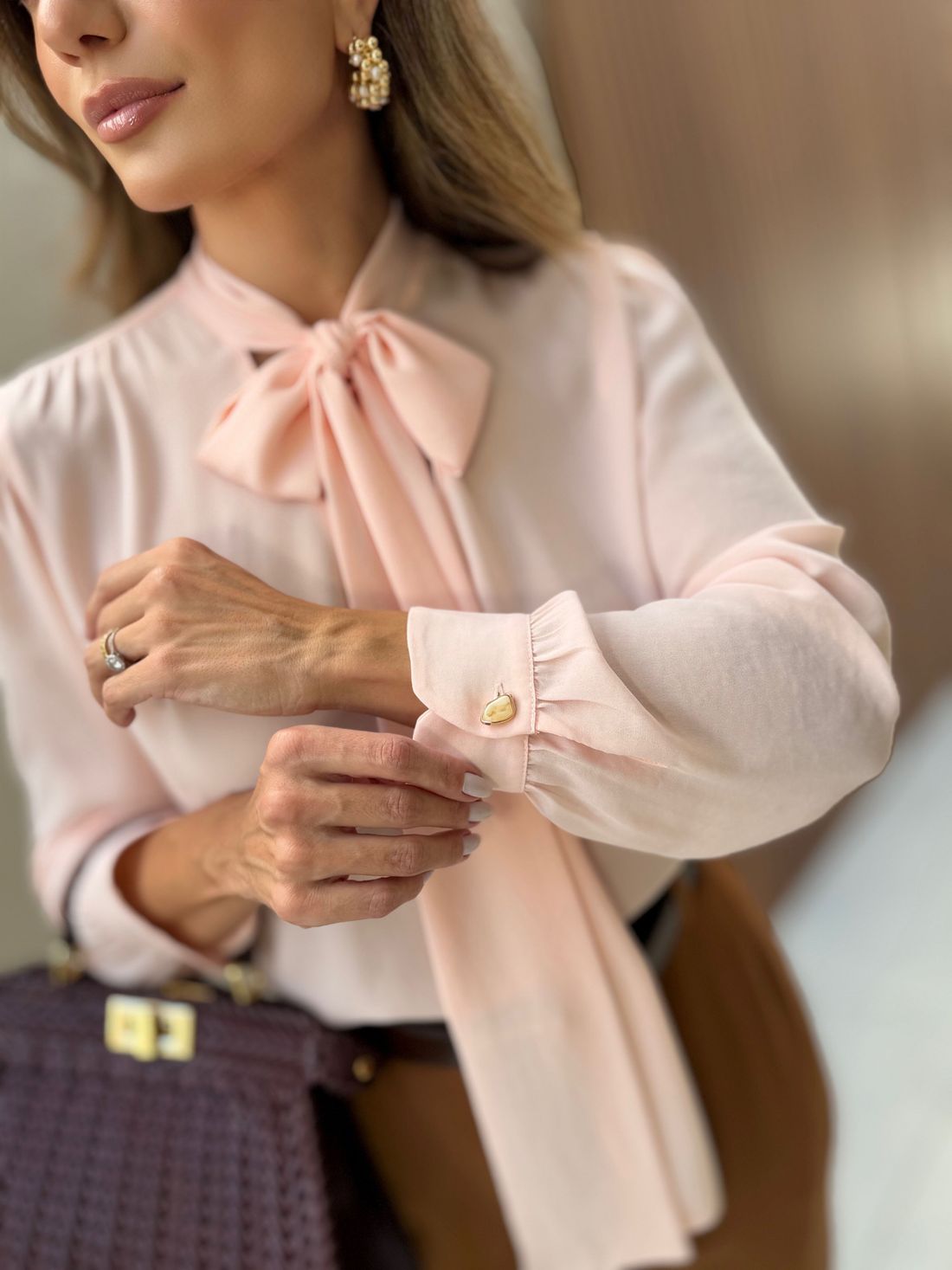 Calça Cenoura Barra Botão Forrado - Doce Flor