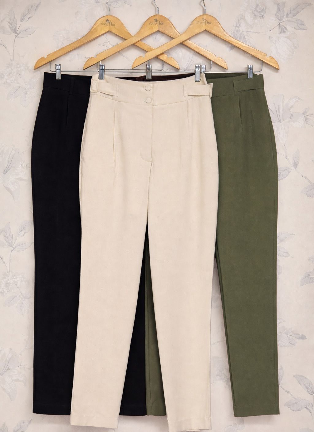 Calça Fivela No Cós - Doce Flor