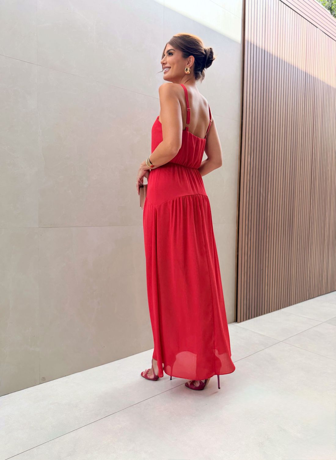Vestido Longo Yoryu Argola - Donna Ritz Vestido Longo Yoryu Argola - Donna Ritz