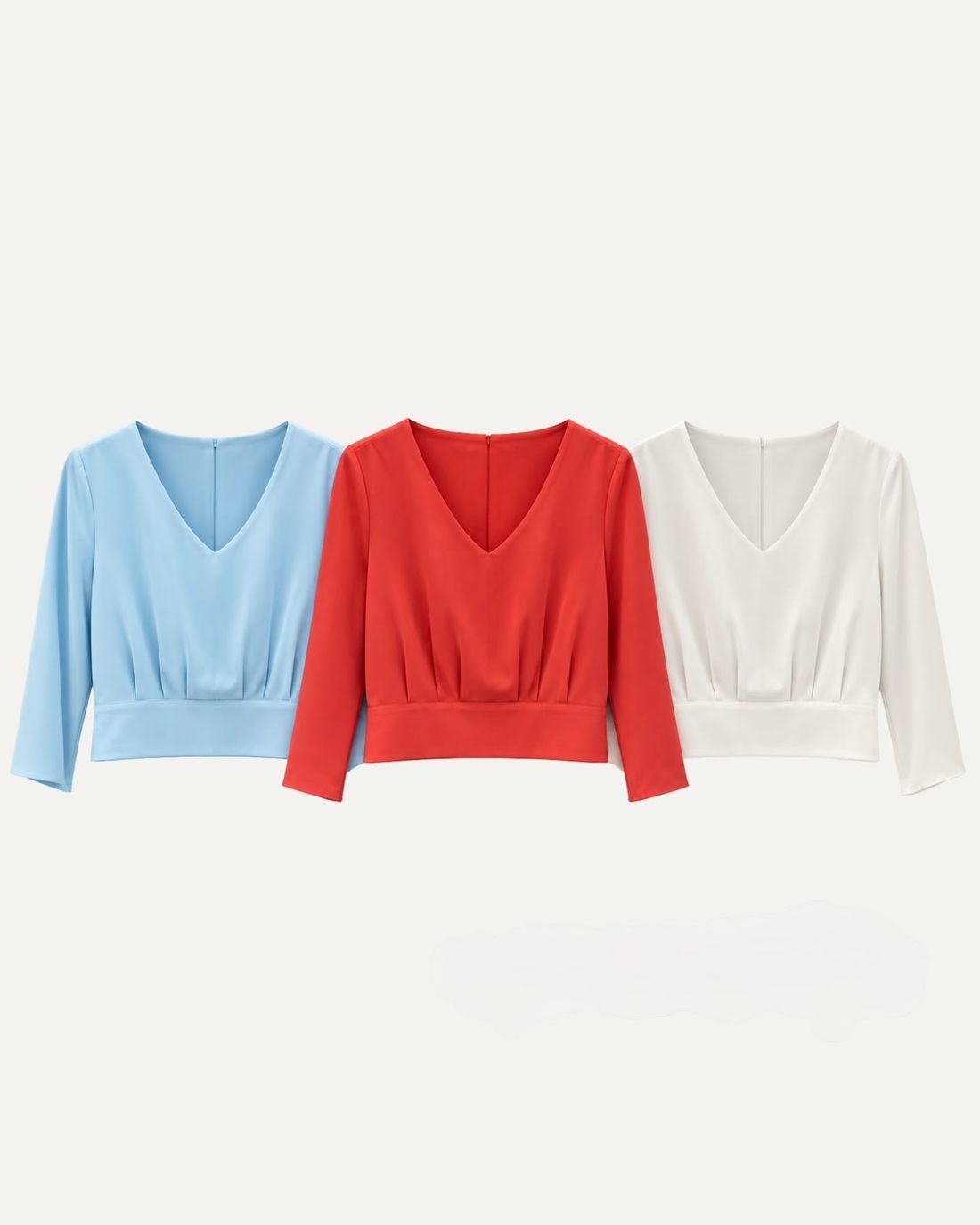 Blusa Crepe Pala Na Cintura - Doce Flor