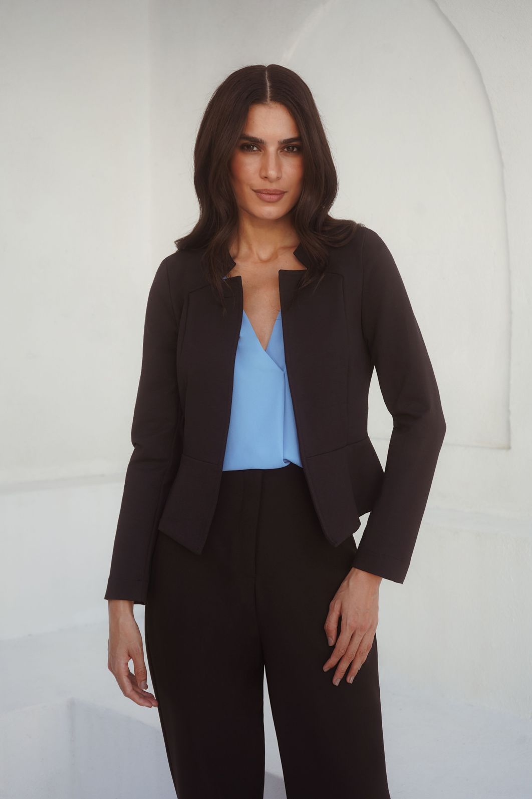 Spencer Malha Com Peplum - Donna Ritz Spencer Malha Com Peplum - Donna Ritz