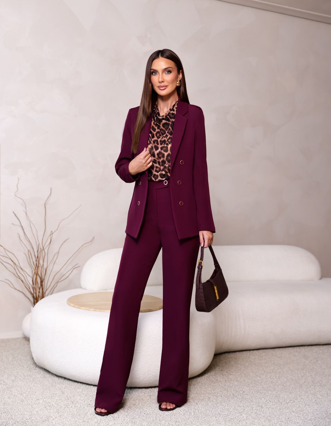 Calça Alfaiataria Flare - Doce Flor Calça Alfaiataria Flare - Doce Flor