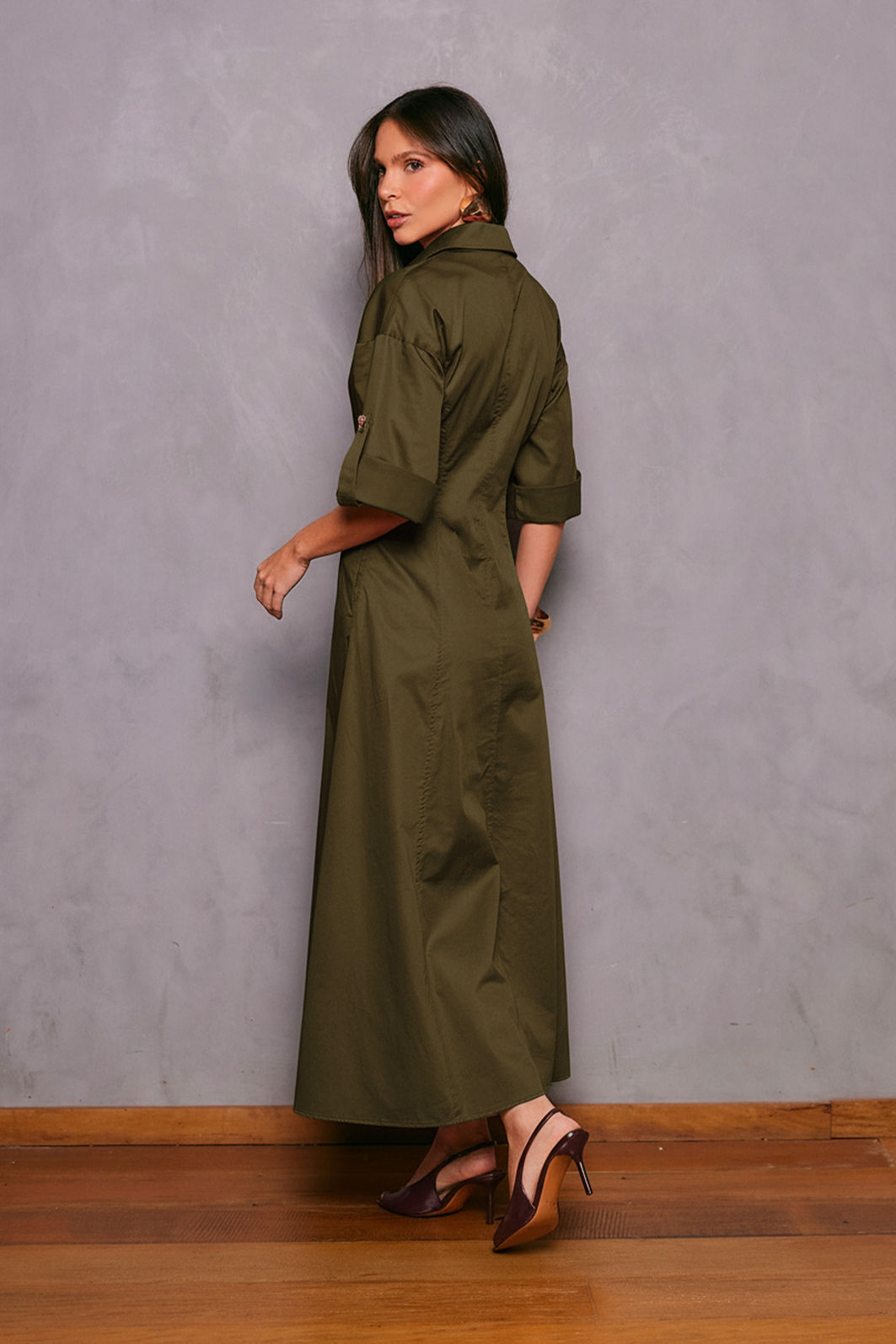 Vestido Chemise Com Corset - Unique Chic