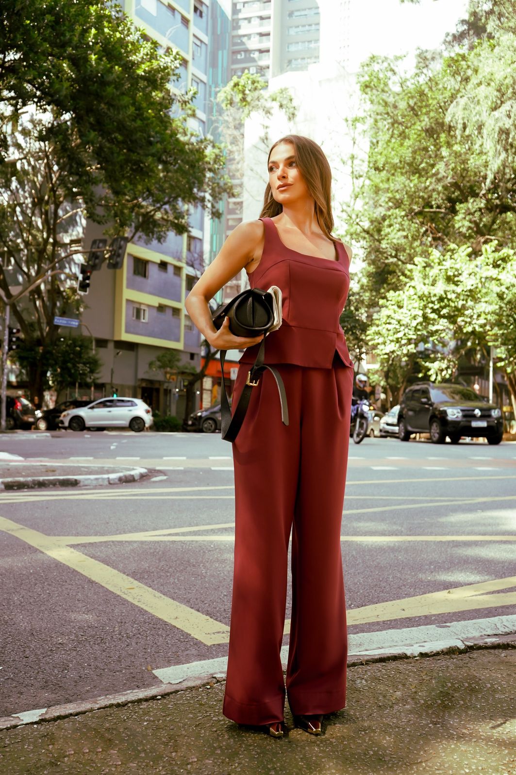 Top Alongado Barra Transpassada - Donna Ritz Top Alongado Barra Transpassada - Donna Ritz