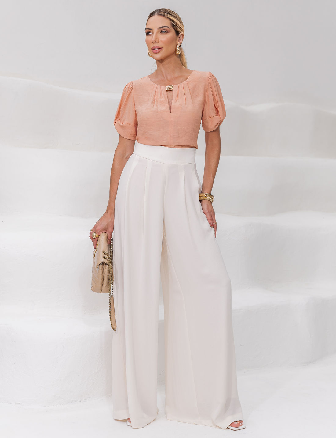 Blusa Mabel em Viscose - Unique Chic Blusa Mabel em Viscose - Unique Chic